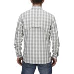 Рубашка Simms Big Sky LS Shirt, Smoked Salmon Plaid, L