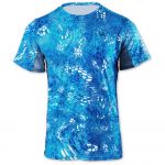 Футболка мужская Veduta Air серия UPF50+ Reptile Skin Blue Water р.XL