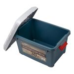 Набор ящиков особопрочных Следопыт Expedition Box, 30 л, 40 л, 50 л, цв. черный/красный