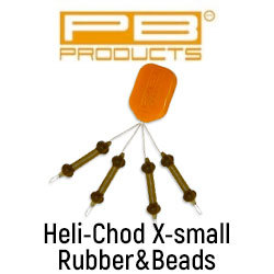 PB Product Heli-Chod X-small Rubber&Beads