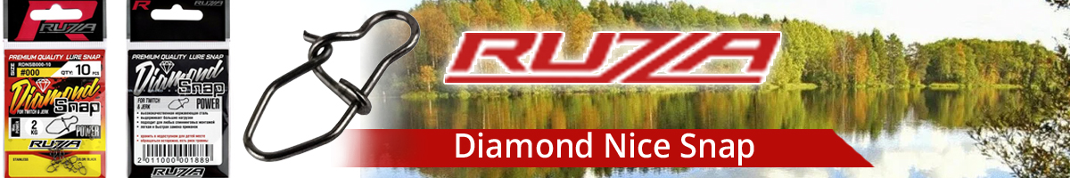 Ruzza Diamond Nice Snap Black