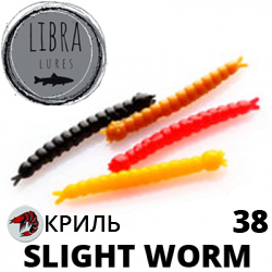 Libra Lures Slight Worm 38 (Криль)