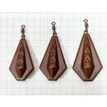 Грузило Крылатка карповая с вертлюгом Flagman 120г brown ВР