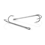 Крючки двойные Yoshi Onyx Double Hook Ultra Long №2/0 ( в упак. 10шт.) (BN)