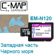 Карта C-MAP Lowrance EM-N120