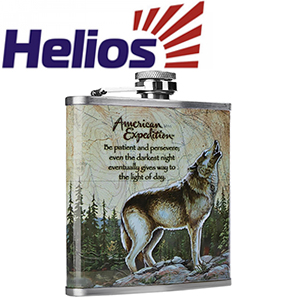 Helios А01-1 Фляжка Волк