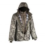 Костюм Huntsman Амур со снегозащитными гетрами AM-100, тк.Taslan 60-62/188, графика (болото)