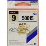 Одинарный крючок Owner 50015 AJI-B, золотой 50015-11