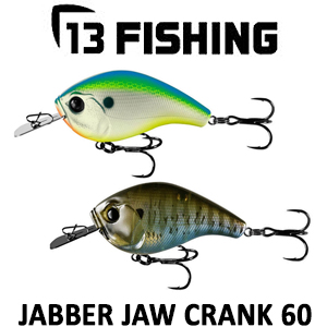 13 Fishing Jabber Jaw Crank 60