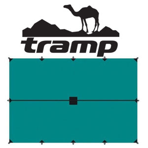 Tramp тент Зеленый