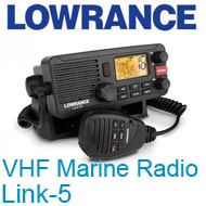 Lowrance VHF Marine Radio Link-5 DSC