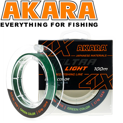 Akara Ultra Light Green 100м