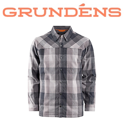 Grundens Bankside Lined Shacket, Anchor Plaid