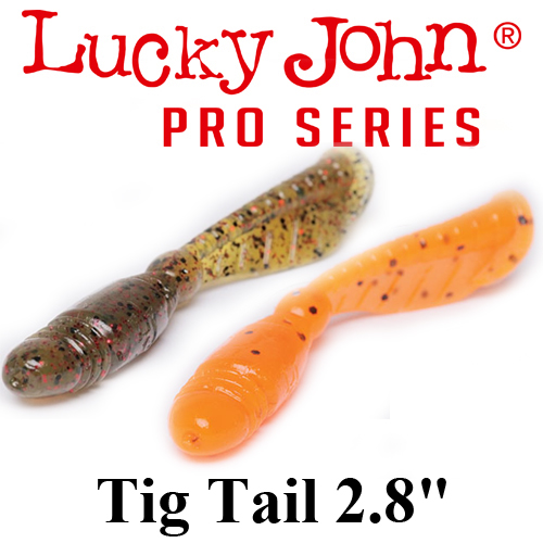 Lucky John Pro Series Tig Tail 2.8"