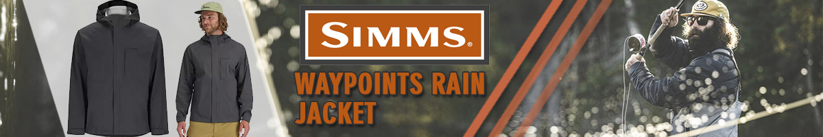 Simms Waypoints Rain Jacket, Slate