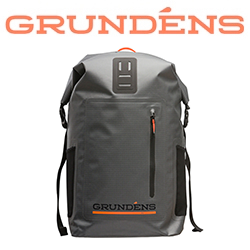 Grundens Wayward Roll Top Backpack, Anchor, 38L