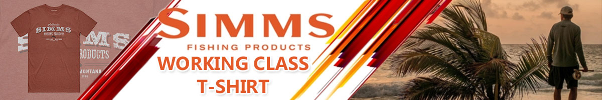 Simms Working Class T-Shirt, Red Clay Heather