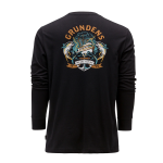 Футболка Grundens Tuna Tattoo LS T-Shirt, Black, L