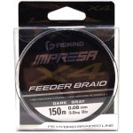 Шнур F-Fishing Impresa Braid PE X4 Feeder 150m Dark Grey 0,12мм 6,4кг/14lb