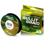 Шнур плетёный Allvega Bullit Braid 92м тёмно-зелёный 0,18мм (12,2кг) 