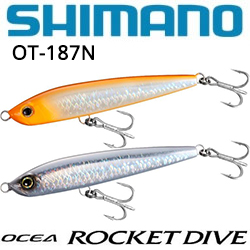 Shimano Ocea Rocket Dive 187F Jet Boost OT-187N