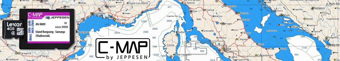 Карта C-MAP Lowrance AN-N013