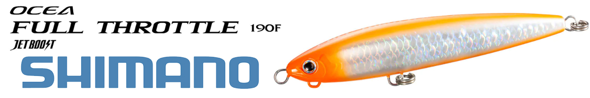 Shimano Ocea Full Throttle 190F Jet Boost XU-T19V