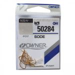 Одинарный крючок Owner 50284 Sode, золотой 50284-16