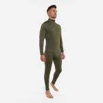 Термобельё мужское Finntrail Thermo Zip 6306 Khaki (XXL)