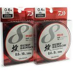 Леска плетеная Daiwa UVF Surf Sensor X8 200m #1 8.0kg.