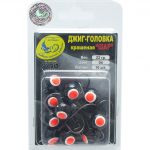 Джиг крашеный Шар 22 гр, цв. 04-черный, кр-к VD-071 GCB-071S-22-04 10 шт