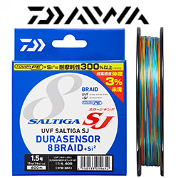 Daiwa UVF Saltiga SJ Dura Sensor 8Braid +Si² [10m x 5colors] 600m