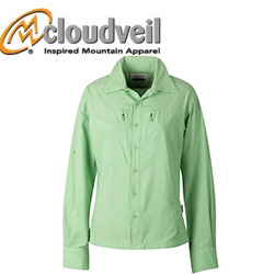 Cloudveil Cool LS Shirt Blade Green