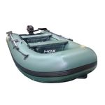 Лодка HDX Classic 370, цвет зелёный, (дерев. пол) P/L