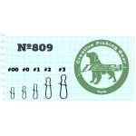 Застёжка Jespa No.809 Trasure in Waves 15lb., #00