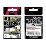 Кольцо заводное Ruzza Split Ring Black №6 10шт