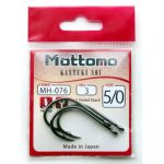 Крючок Mottomo Kantuki Soi 076 Nickel black №1/0 25 шт