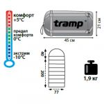 Спальный мешок Tramp Baikal 300 (Baikal 200) зеленый