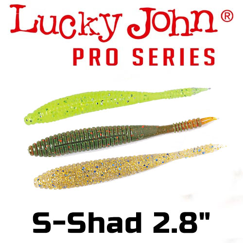Lucky John Pro Series S-Shad 2.8"