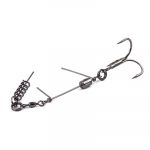 Готовый монтаж Savage Gear SS Corkscrew Stinger Red + Bn, 3г, No2/0, 35кг, уп.2шт, арт.72278