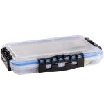 Коробка водонепроницаемая Plano 364010 Wproof Stow 5-18 Comp Clear (27.3cm x 18.4cm x 4.4cm)