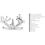 Мультитул Leatherman Sidekick (831439) 97мм 14функций серебристый карт.коробка