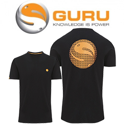 Guru Gradient Logo Tee Black T-shirt