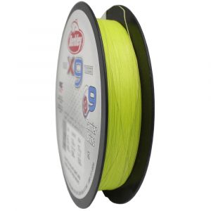 Леска плетеная Berkley X9 150M Яркожелтая 0,30mm 31,5kg