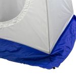Палатка зимняя зонт СЛЕДОПЫТ, Oxford 210D PU 1000, S по полу 1,9 кв.м, цв. синий/белый