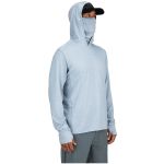 Термофутболка Simms SolarFlex Guide Cooling Hoody, Cloud Camo Grey, XXL