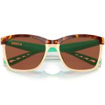 Очки поляризационные Costa Anaa 580P (Shiny Retro Tort/Cream/Mint/Copper, Medium)