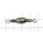 Вертлюг утяжеленный Extreme Fishing арт.05-01, вес 11.250г, 2шт.