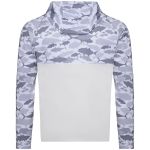 Лонгслив c УФ защитой Redbor Kaper Sahara Hood Mesh UV 50+ White/Grey р-р L