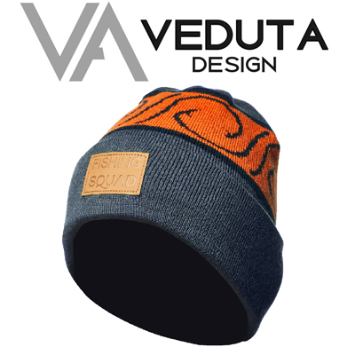 Veduta Winter Hat Cuff Fishing Squad Оранжевый